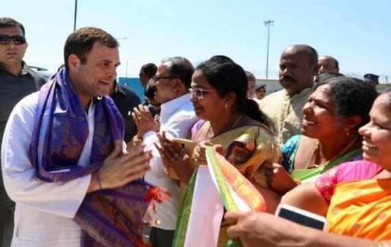 Chai Garam: Rahul Gandhi offers prayers at Lord Balaji temple
