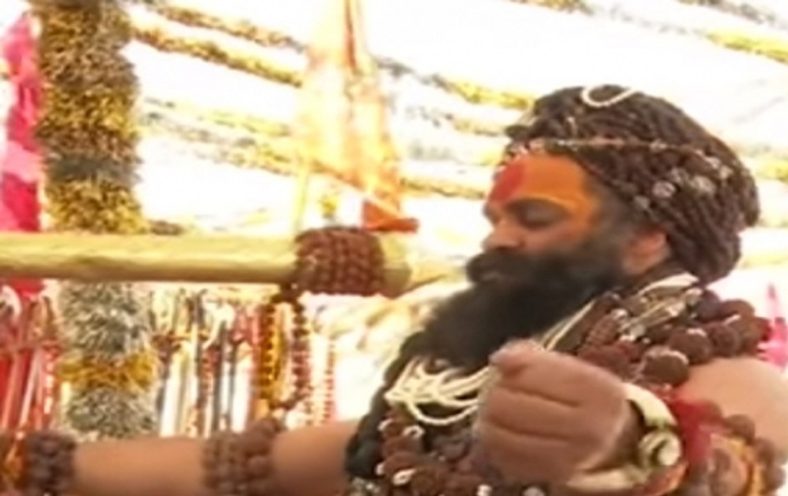 Maha Kumbh: Sadhus pray for terrorism-free world in Prayagraj