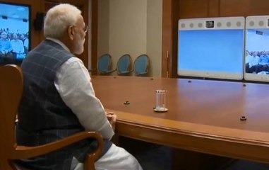 PM Modi interacts with scientists involved in Mission Shakti project