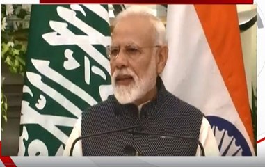 Joint PC: Modi raises Pulwama attack in presence of Saudi Crown Prince