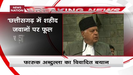 Farooq Abdullah makes controversial remarks over Pulwama attack