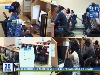 RTG / Visite des locaux de l’entreprise Vocal Centre par le Ministre de l’Energie