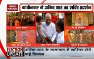 Amit Shah’s nomination: Full coverage of BJP’s roadshow in Gujarat