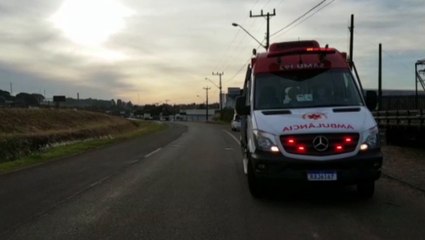 Ele recebeu os primeiros atendimentos da equipe do Samu, sendo encaminhado à UPA...