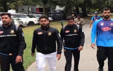 Bangladesh team narrowly escapes Christchurch mosque shooting