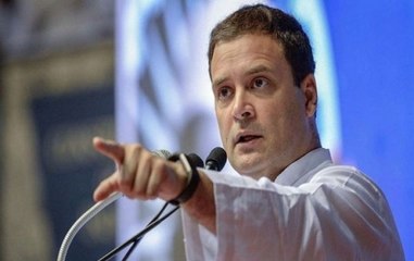 Atal Bihari Vajpayee’s policies set J&K on fire, says Rahul Gandhi