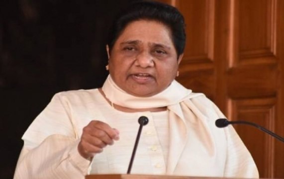 BJP using Jammu and Kashmir situation to hide their failures: Mayawati