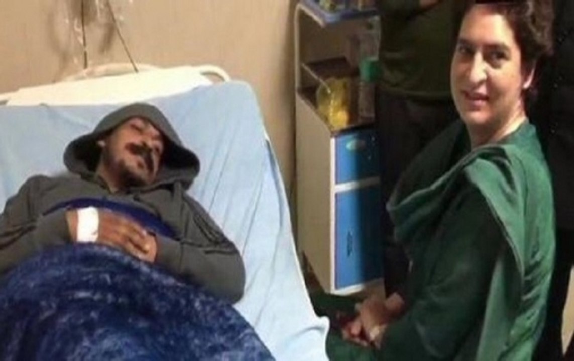 Priyanka Gandhi meets Bhim Army chief Chandrashekhar Azad in Meerut