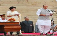 Swearing-in ceremony: Rajnath Singh takes oath as Union Minister