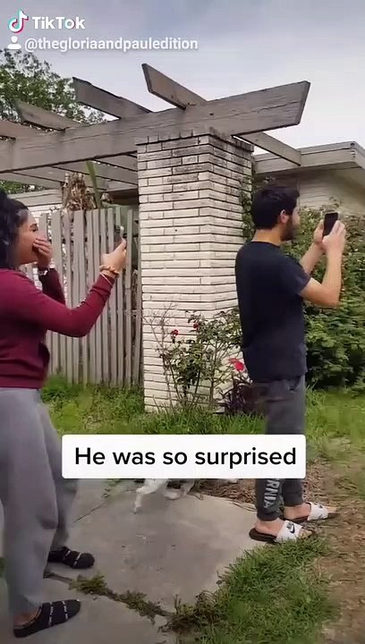 Wife Surprises Husband with a Drive-by Birthday Party Amidst Covid-19 Isolation Orders