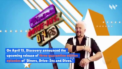 Guy Fieri's Making a Takeout Edition of ‘Diners, Drive-Ins and Dives’
