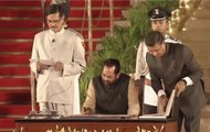 Swearing-in ceremony: Mukhtar Abbas Naqvi takes oath as Union Minister