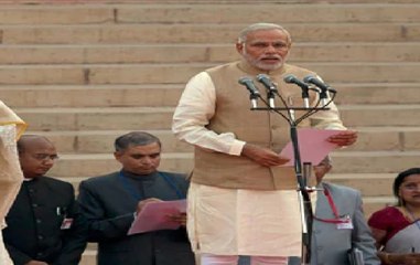 Swearing-in ceremony: Modi takes oath as Prime Minister of India