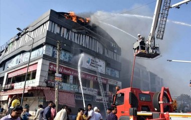 Surat Fire Accident: Viral video shows students escaping fire