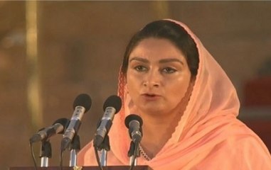 Swearing-in ceremony: Harsimrat Kaur takes oath as Union Minister