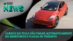 Ao vivo | Carros da Tesla vão parar automaticamente em semáforos e placas de trânsito | 17/04/2020 #OlharDigital (212)