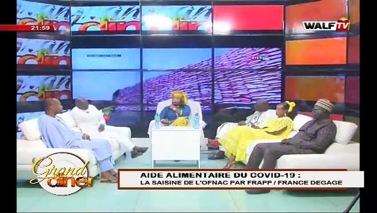 AIDE ALIMENTAIRE: la saisine l'OFNAC par FRAPP / FRANCE DEGAGE " GRAND DINER DU 17-04-2020 avec GUY MARUIS SAGNA"
