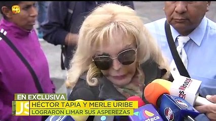 ¡Héctor Tapia, hijo de Merle Uribe, confirma que se reconcilió con su mamá! | Ventaneando