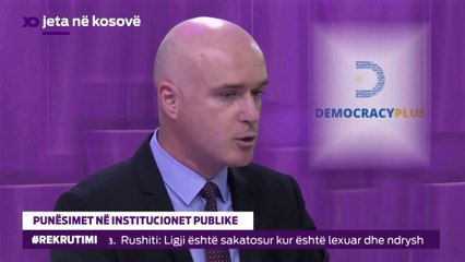 Punësimet në institucionet publike - Jeta Në Kosovë