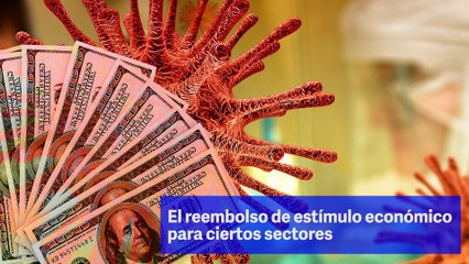 El reembolso de estímulo económico para ciertos sectores