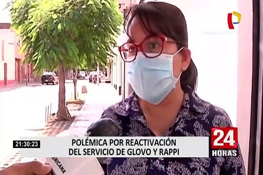 Polémica por reactivación del servicio de Glovo y Rappi