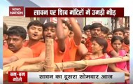 Second Monday of Shravan: Devotees queue up outside Lord Shiva temples