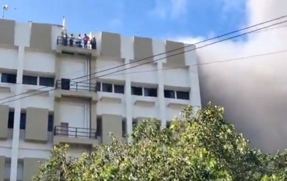 Fire breaks out at MTNL building in Mumbai’s Bandra