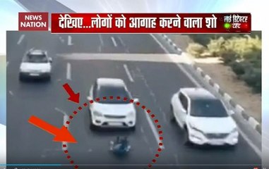 Reality Check: Man performs deadly stunts on busy road