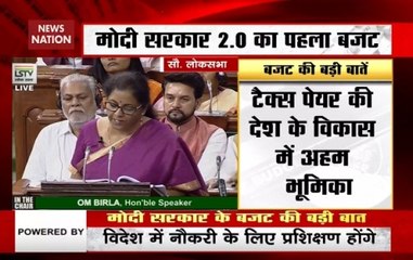 Union Budget 2019: What Sitharaman announced for taxpayers