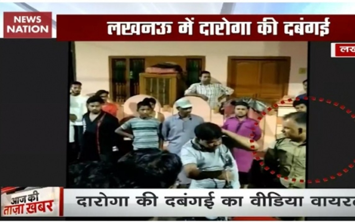 Viral video shows police officer slapping man in Lucknow