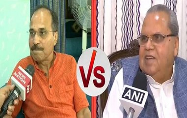 What J-K Governor Malik said on Adhir Ranjan Chowdhury's statement