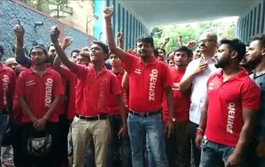 Zomato delivery boys on indefinite strike, refuse to deliver pork-beef