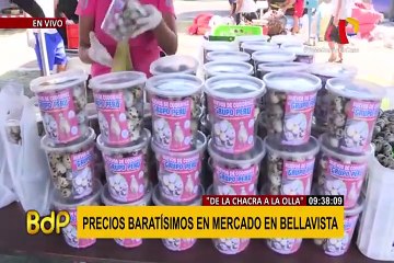 "De la Chacra a la Olla": precios bajos en mercado de Bellavista