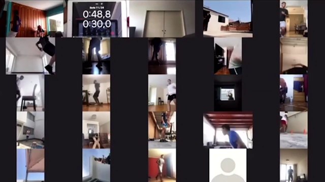Entrenadores dirigen prácticas de futbolistas peruanos con videollamadas