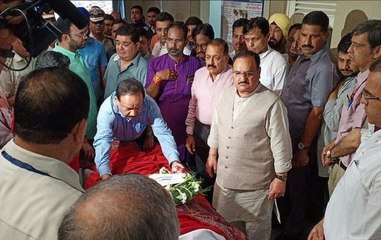 Jaitley’s mortal remains to be brought at his GK residence shortly
