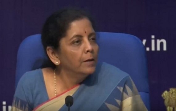 Watch: Finance Minister Nirmala Sitharaman holds press conference
