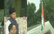 J-K Governor Satya Pal Malik hoists Tricolour in Srinagar
