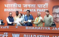 Wrestler Babita Phogat, Mahavir Singh Phogat join BJP in Delhi