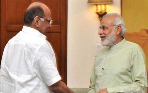 NCP Chief Sharad Pawar Meets PM Narendra Modi