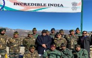 Arunachal Pradesh: Rajnath Singh Visits Army's Forward Post At BumLa