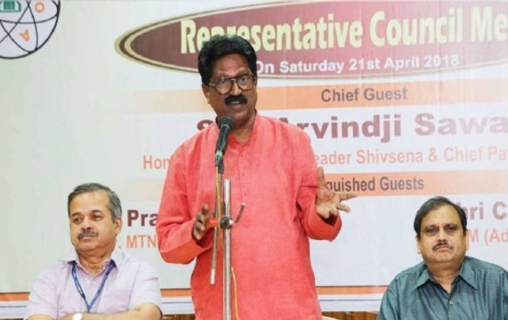 Maharashtra: Shiv Sena’s Arvind Sawant Resigns From Modi Cabinet