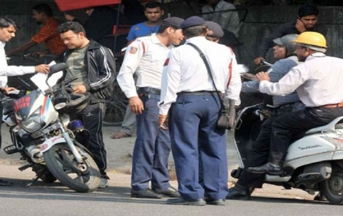 Delhi: Man Sets Bike Afire After Facing Rs 11,000 Fine