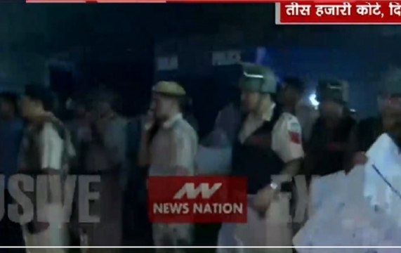 Violent Clashes Between Lawyers And Police At Delhi Court