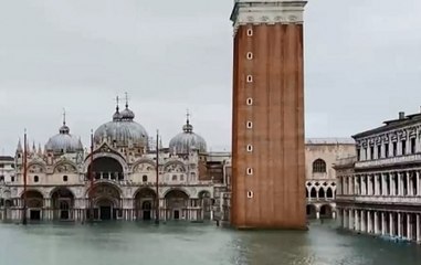 Italy: Normal Life Of Venice City Disrupted Due To Heavy Flooding