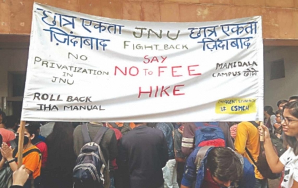From Protest Over Fee To Vandalisation Of Statue: A Sad Picture Of JNU