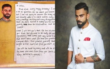 Virat Shares Heartwarming Letter to 15-Year-Old Self On 31st Birthday