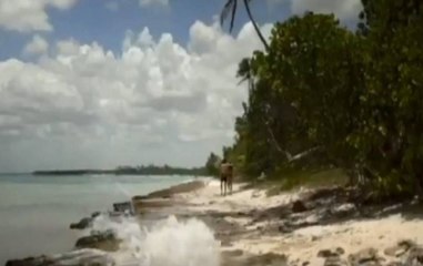 Floating Island Made From Plastic Waste In Ivory Coast