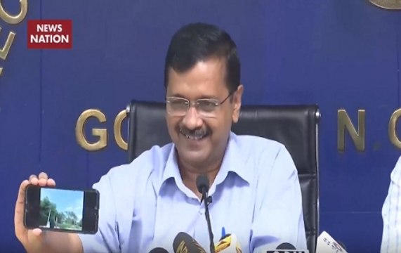 Delhi CM Arvind Kejriwal Targets BJP Over Air Pollution