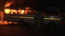 Assam: Bus Torched By Protesters In Dispur Against Citizenship Bill