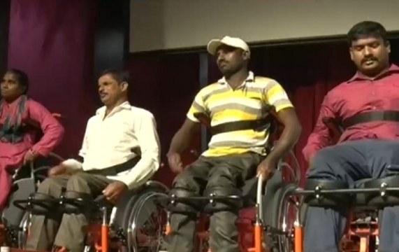 Students Of IIT Madras Develops Standing Wheelchair